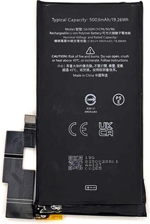 Google pixel 6 Pro Batteria