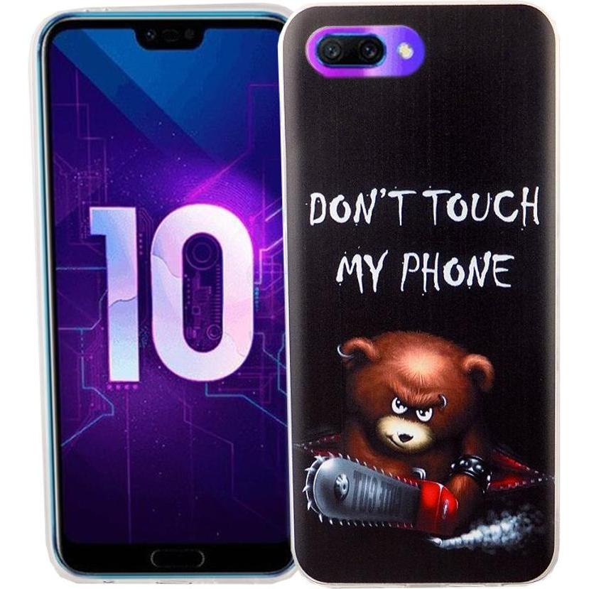 König Design Huawei Honor 10 Hülle Case Handy Cover Schutz Tasche Schutzhülle Bumper Schwarz (Honor 10), Smartphone Hüll...