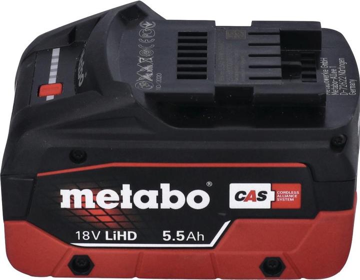 Actual product image Metabo WPB 18 LT BL 11-125 Quick Battery angle grinder 18 V 125 mm Brushless + 1x battery 5.5 Ah + meta (125 mm)