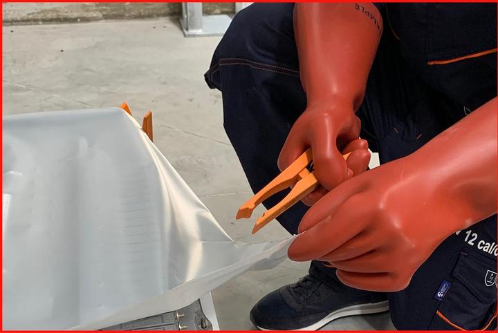 Immagine prodotto KS Tools Pinza in plastica con isolamento protettivo, grande, 165 mm (165 mm)