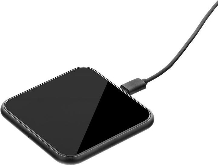 Produktbild Tellur Qi Slim Wireless Fast Charging Pad WCP04, 10W, QI Certified, Tempered Glass black (10 W)