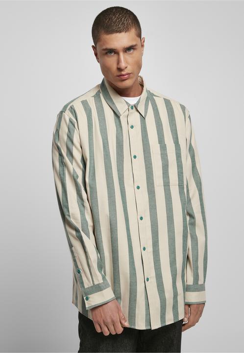 Produktbild Urban Classics Langarmhemd Striped (S)