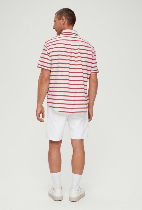 Produktbild s.Oliver Hemd Regular: Kurzarmhemd im Streifendesign (3XL)