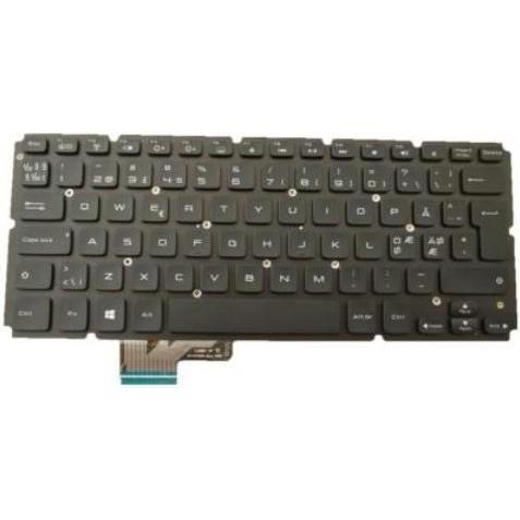 Dell Keyboard (NORTH EUROPEAN), Notebook Ersatzteile, Schwarz