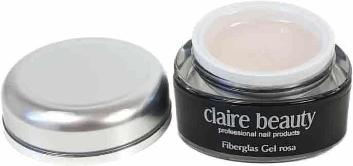 Produktbild Claire Beauty Fiberglas Gel rosa (14 ml)