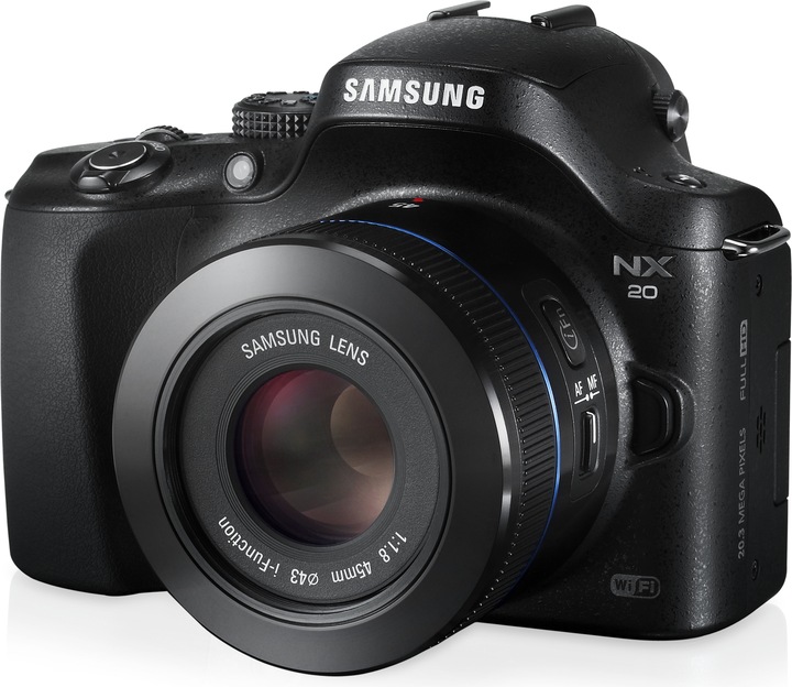 Actual product image Samsung iLens 45mm, f/1.8, NX (Samsung NX)