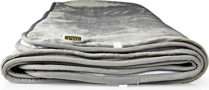 Produktbild Nedis Elektrische Bettdecke | Unterdecke | 2 Personen | 160 x 140 cm | 9 Wärmeeinstellungen | waschb (160 x 140 cm)