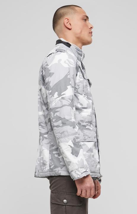 Produktbild Brandit Britannia Winter Outdoorjacke Grösse XL Farbe Schneesturm/Tarnmuster (XL)