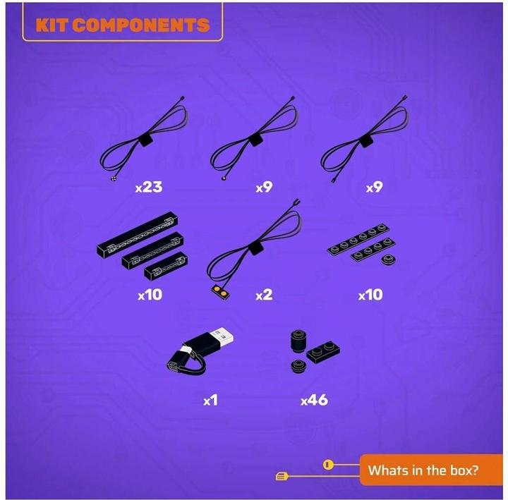 Immagine prodotto Light my bricks LMB 2.0 Kit di illuminazione a LED per LEGO® 10365 Nave pirata del Capitano Jack Sparrow