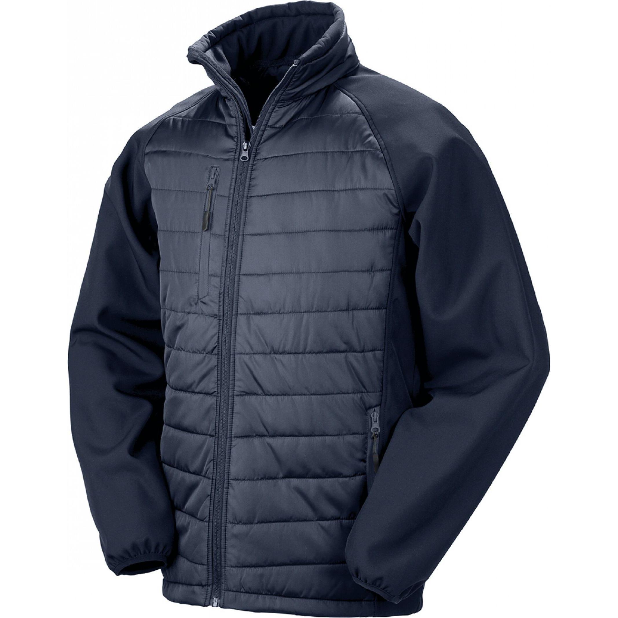 Regatta, Herren, Jacke, Softshell Black Compass Softshell (M), Blau, M