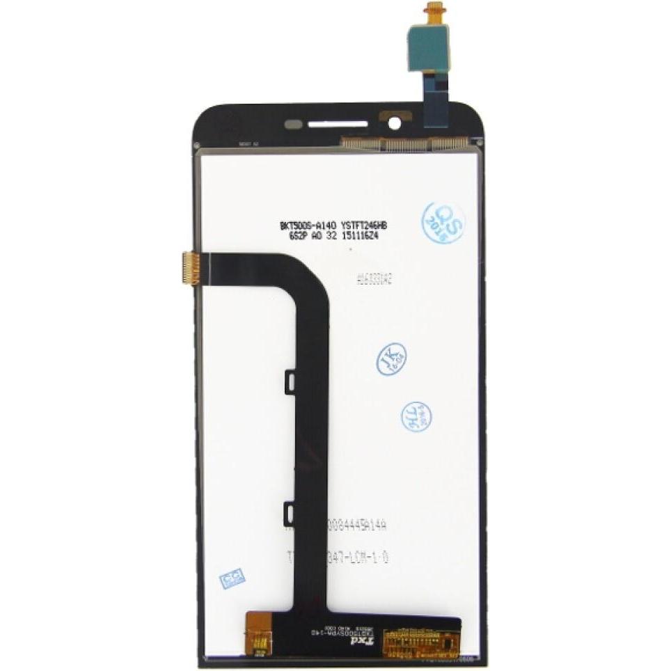 Thumbnail - OEM Asus ZenFone GO ZC500TG LCD ohne Rahmen schwarz (Asus Zenfone Go), Mobilgerät Ersatzteile, Schwarz