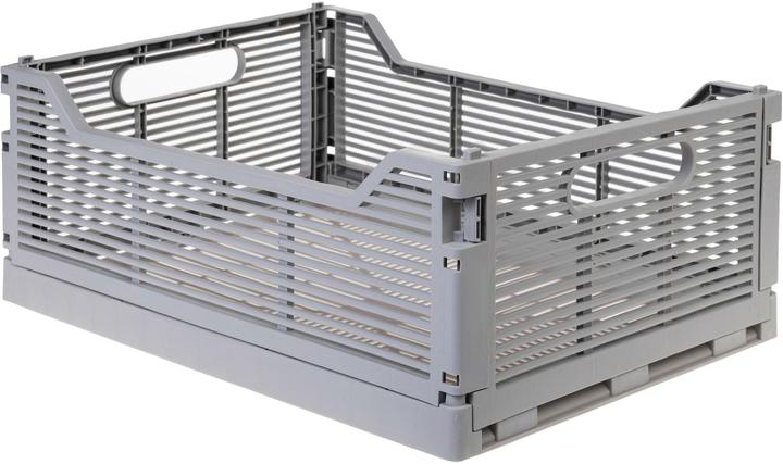 Cocon Klappbox 40 x 30 x 15.5 cm, Grau (40 cm, 18.60 l)