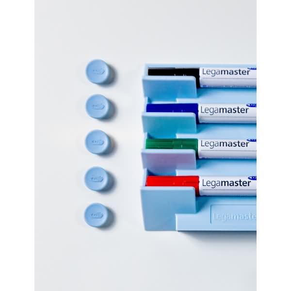 Immagine prodotto Legamaster Magnete adesivo 20 mm blu pastello, 10 pezzi (10 x)