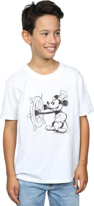 Produktbild Disney Mickey Mouse Steamboat Sketch TShirt Jungen (152, 158)
