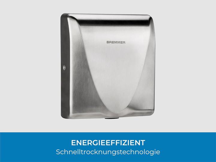 Image du produit Bremmer Vandalismusbeständiger Handtrockner Blade
