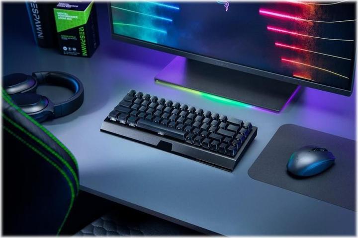Produktbild Razer BlackWidow V3 Mini HyperSpeed Phantom Edition (DE, Kabelgebunden, Kabellos)