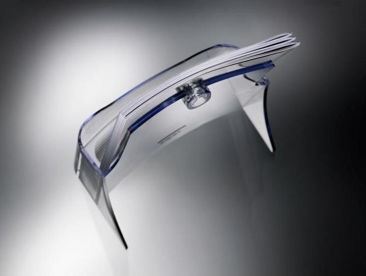 Produktbild Sigel Tischprospekthalter acrylic mit 3 Fächern (A5)