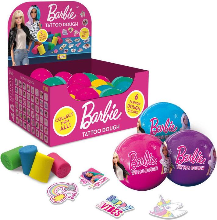 Image du produit Lisciani Barbie Tattoo Dough Display 48