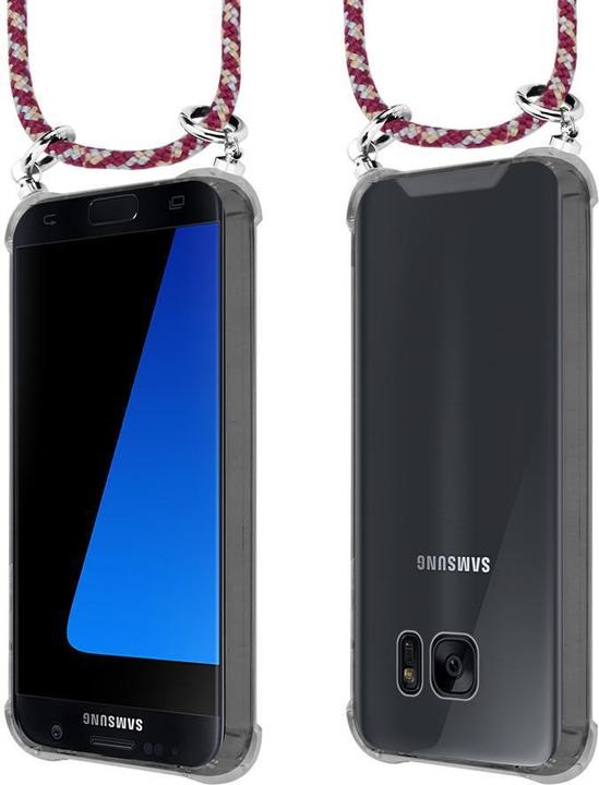 Produktbild Cadorabo TPU Handy Kette SILBER Cover