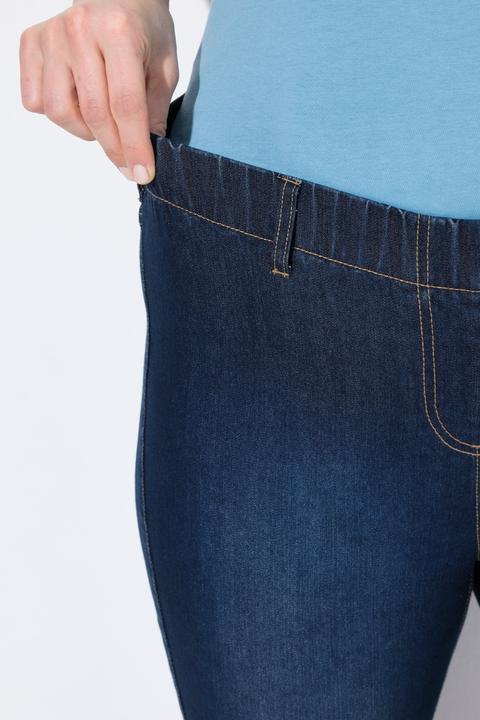 Produktbild Ulla Popken 7/8-Jeggings Sienna, Elastikbund, schmales Bein (58)