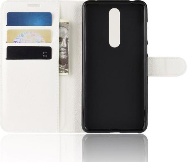 Produktbild MU Classic Litchi Leder Bookcover Series (Nokia 3.1 Plus)