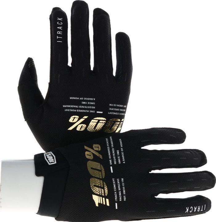 Produktbild 100% iTrack Handschuhe schwarz M (M)