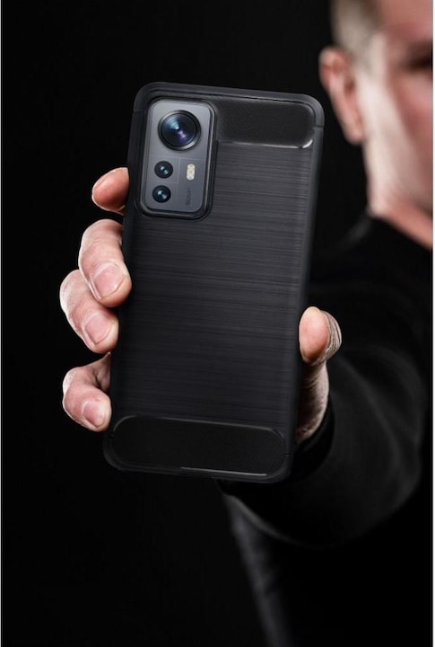 Produktbild Forcell Other OEM CARBON case for HUAWEI P Smart 2021 black (Huawei P Smart (2021))