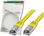 Produktbild Digitus CAT 5e SF-UTP Patchkabel Cu PVC AWG 26/7 Länge 0,5 m Farbe Gelb (SF/UTP, CAT5e, 0.50 m)