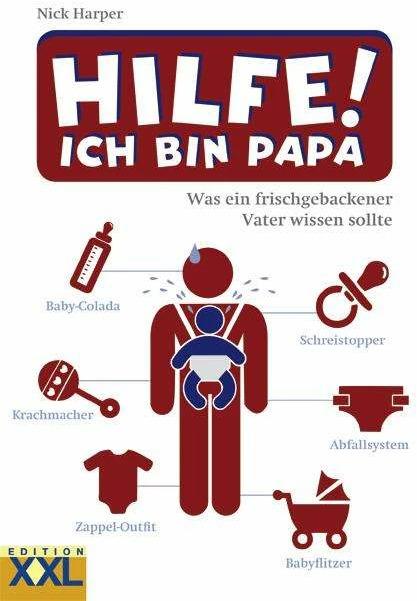 Produktbild Hilfe! Ich bin Papa (Deutsch, Nick Harper, 2015)
