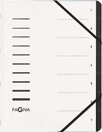 Actual product image Pagna Folder 7 pieces (A4, 1x)