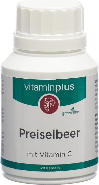 Actual product image Vitaminplus Lingonberry Capsules Ds 120 Capsules (120 pcs., Capsules)