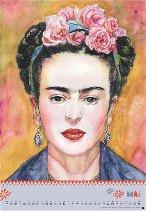 Actual product image Frida Posterkalender 2026 (37 x 53.5 cm)