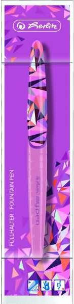 Actual product image Herlitz Fountain pen my.pen style Wild Rosa (Pink, 1x)
