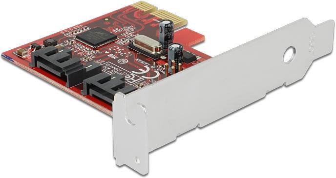 Delock Carte PCI Express > 2 x SATA interne 6 Gb/s