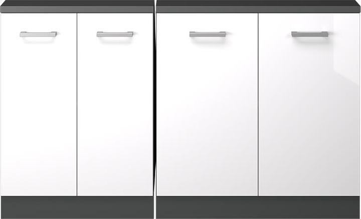 Produktbild Vicco Küchenschrank für Dachschrägen R-Line (140 x 46 x 81.60 cm)