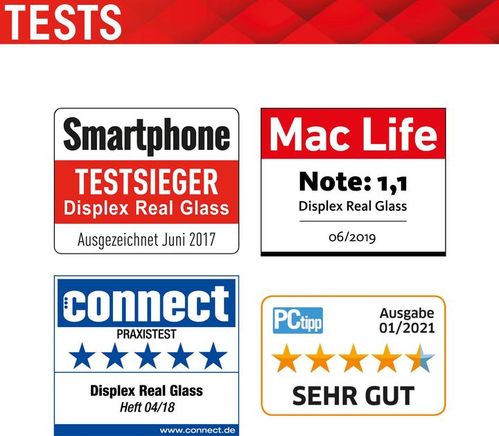 Produktbild Displex Real Glass, 2D Panzerglas (1 Stück, Apple iPhone 13 Pro Max, Apple iPhone 14 Plus)