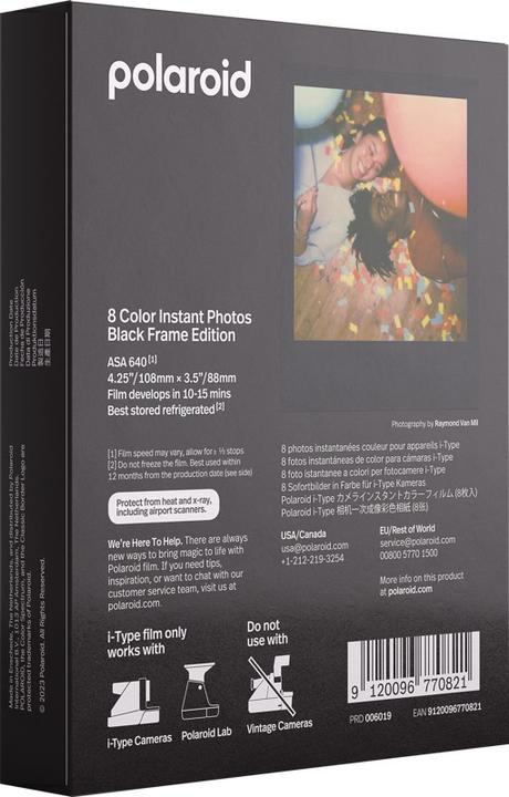 Actual product image Polaroid Black Frame Edition