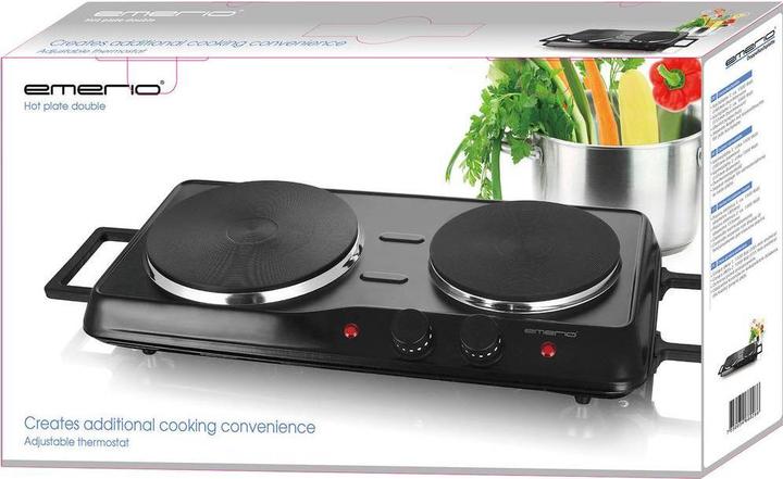 Productafbeelding Emerio Dubbele kookplaat