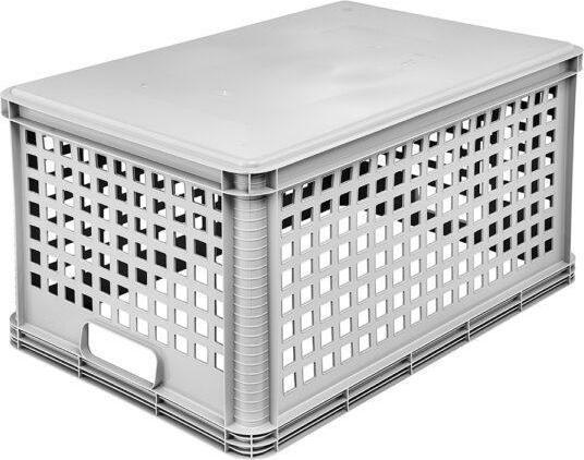 Produktbild keeeper Aufbewahrungskorb "robert", 64 Liter, nordic-grey (1 x, 60 x 40 x 32 cm)