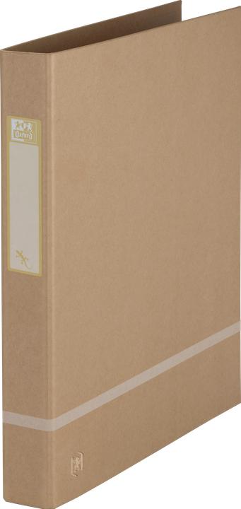 Immagine prodotto Elba Raccoglitore ad anelli Touareg, DIN A4, beige, cartone rigido a 2 anelli, larghezza dorso: 35 mm (A4, 32 mm, 1 pz.)