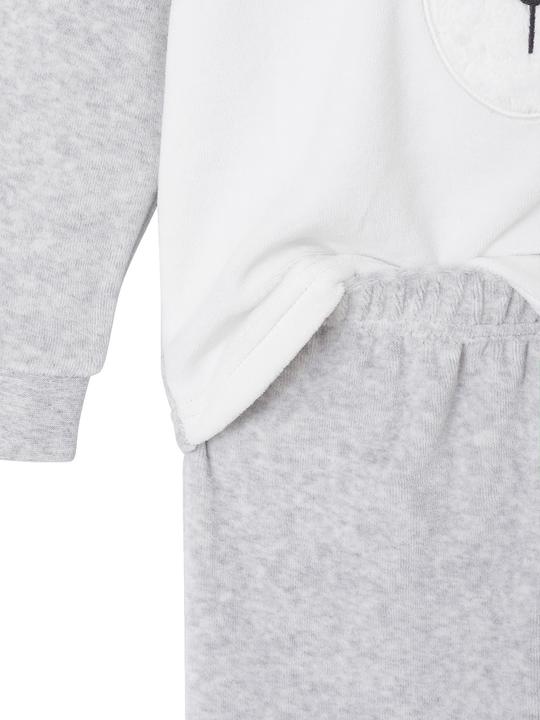Produktbild Vertbaudet Jungen Samt-Schlafanzug mit Bär und Recycling-Polyester (128)