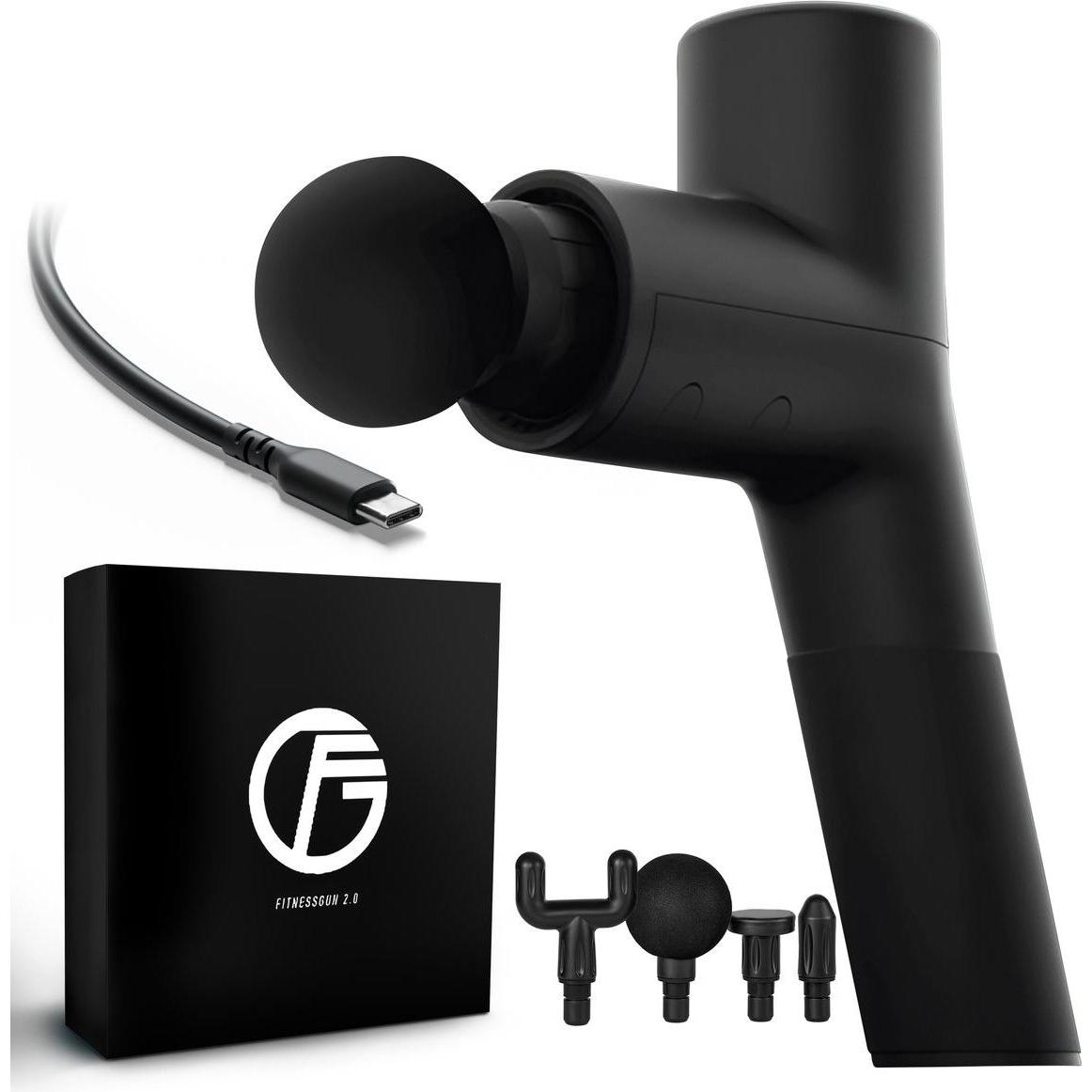 Extralink, Massagepistole, Massage Gymgun Fit 2.0 Lite Pistolet do masażu 4 głowice 6 trybów