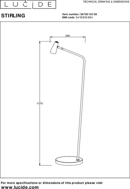 Produktbild Lucide Stirling (230 lm)