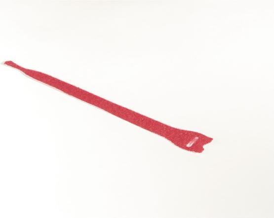 Produktbild HellermannTyton Schnellkabelbinder 200x12,5 Textil rot (Kunststoffkabelbinder, 200 mm, 10 Stk.)