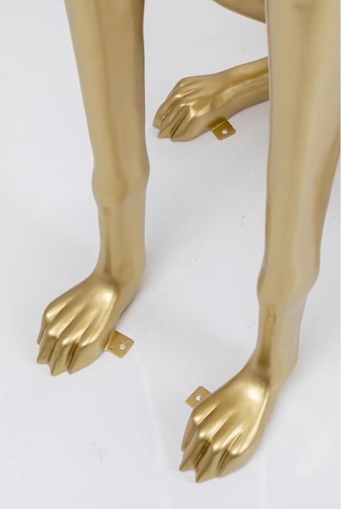 Actual product image Kare Design Sculpture Greyhound Oskar Gold 180cm