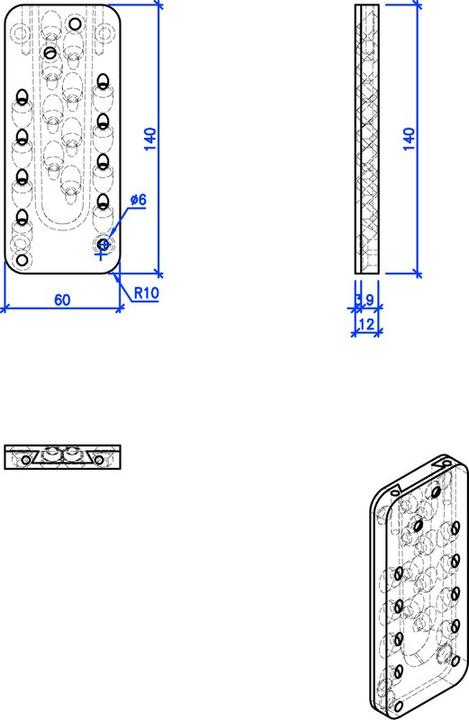 Actual product image Pitzl Wood connector HVP (Suspension connector, 1 pcs.)