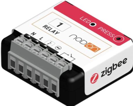 Image du produit NodOn Module Zigbee on/off 16a contact sec + mesure de consommation