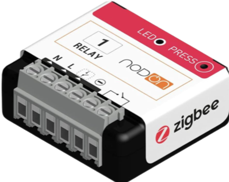 Produktbild NodOn Zigbee on/off Modul 16a Trockenkontakt + Verbrauchsmessung
