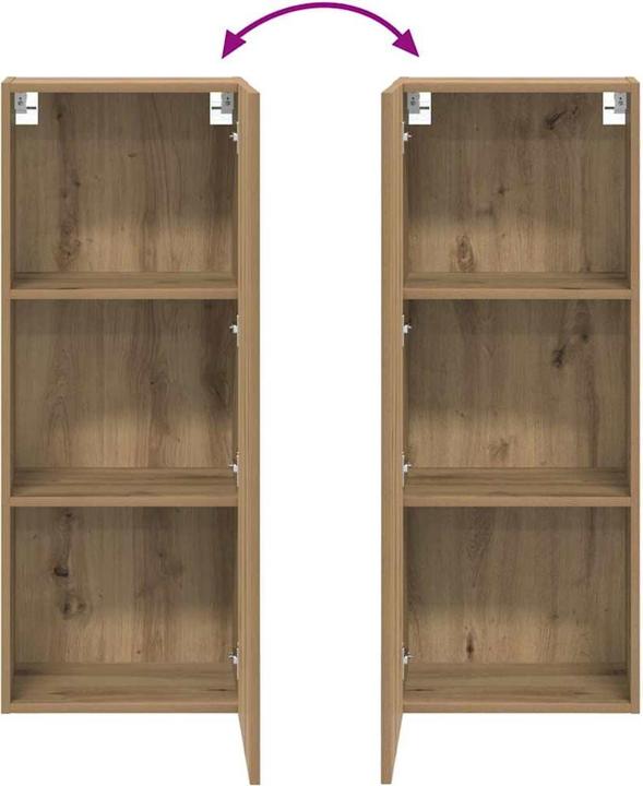 Actual product image vidaXL TV-Schränk (40.50 x 30 x 102 cm)