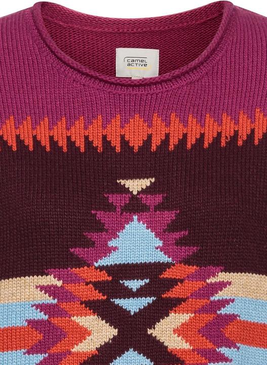 Produktbild Camel Active Strickpullover mit eingearbeiteten Mustern (XL)